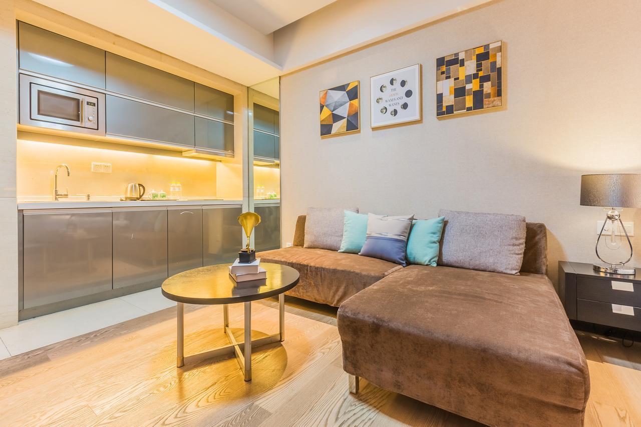 Binjiang Starlight Public Pavilion Hotel Apartment Hangzhou Buitenkant foto