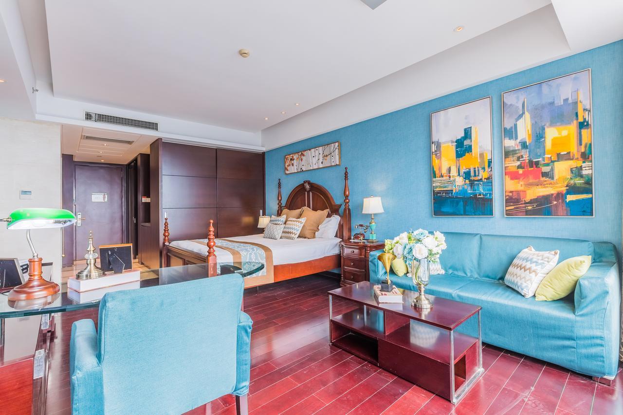 Binjiang Starlight Public Pavilion Hotel Apartment Hangzhou Buitenkant foto