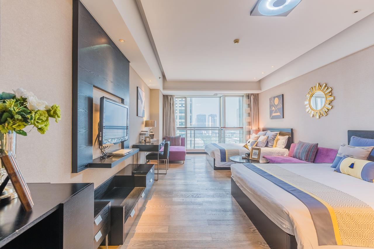 Binjiang Starlight Public Pavilion Hotel Apartment Hangzhou Buitenkant foto
