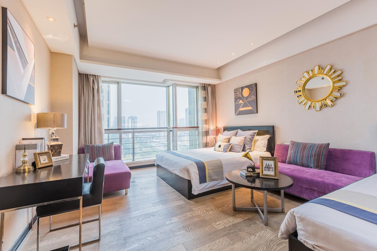 Binjiang Starlight Public Pavilion Hotel Apartment Hangzhou Buitenkant foto