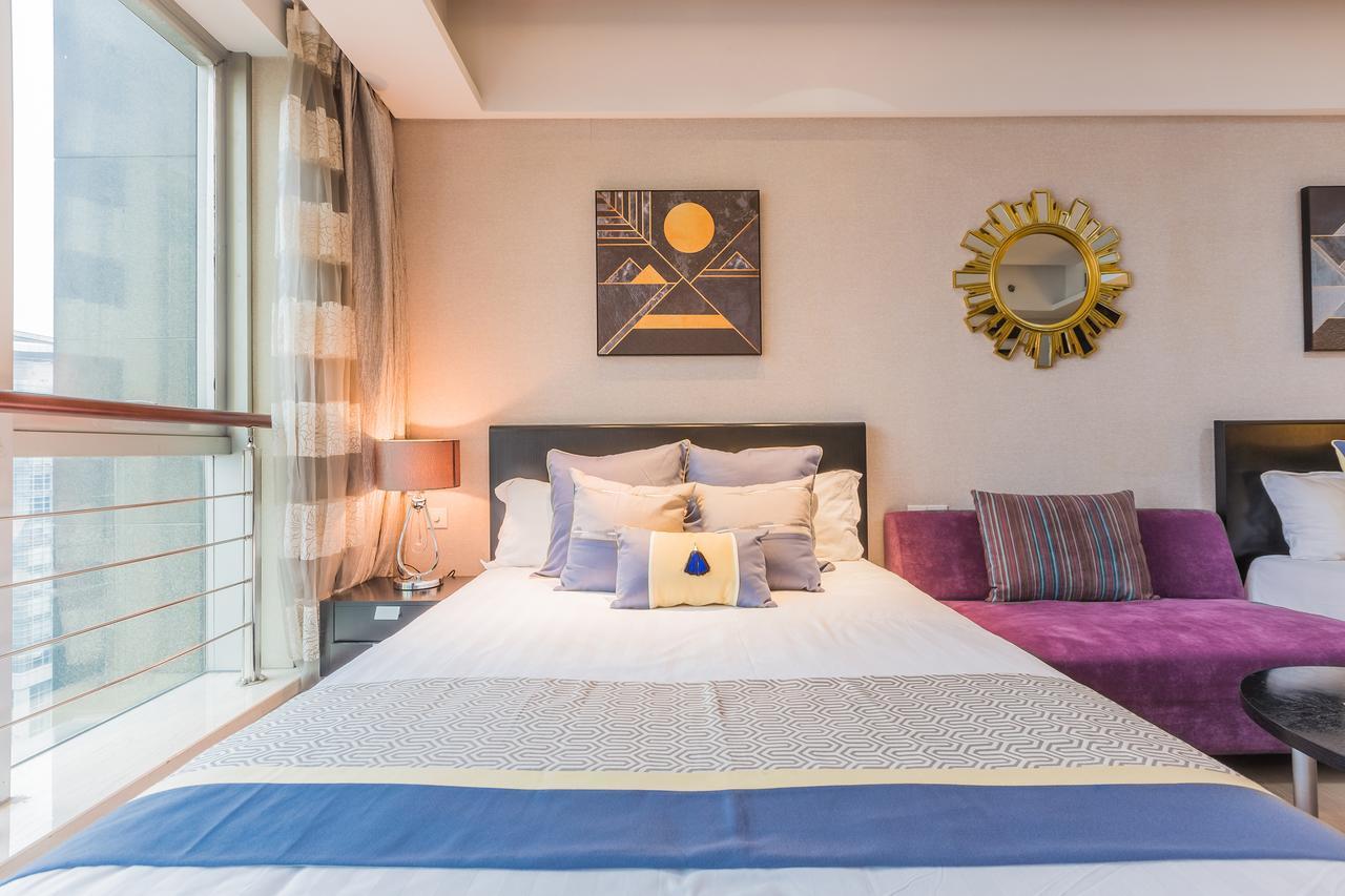 Binjiang Starlight Public Pavilion Hotel Apartment Hangzhou Buitenkant foto
