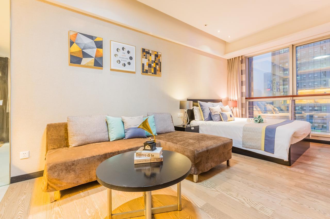 Binjiang Starlight Public Pavilion Hotel Apartment Hangzhou Buitenkant foto
