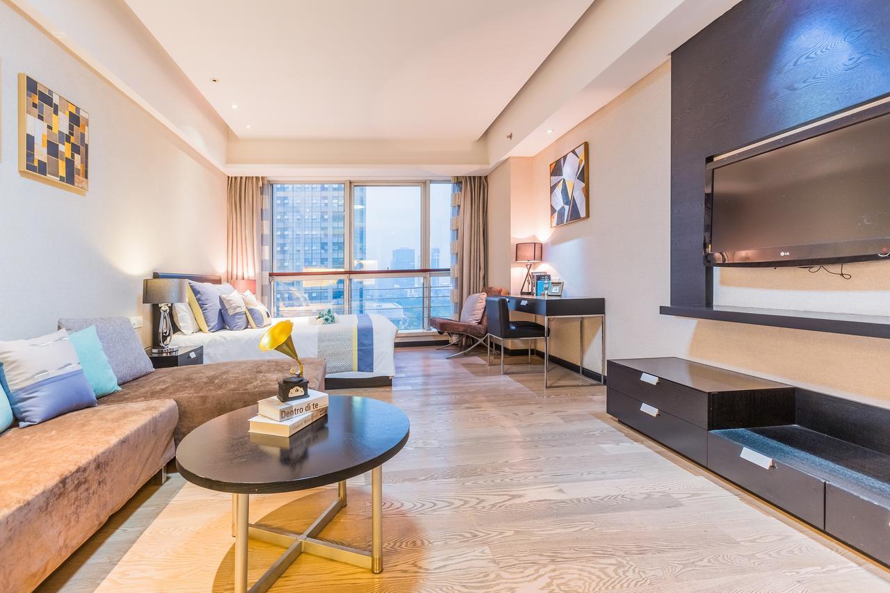 Binjiang Starlight Public Pavilion Hotel Apartment Hangzhou Buitenkant foto