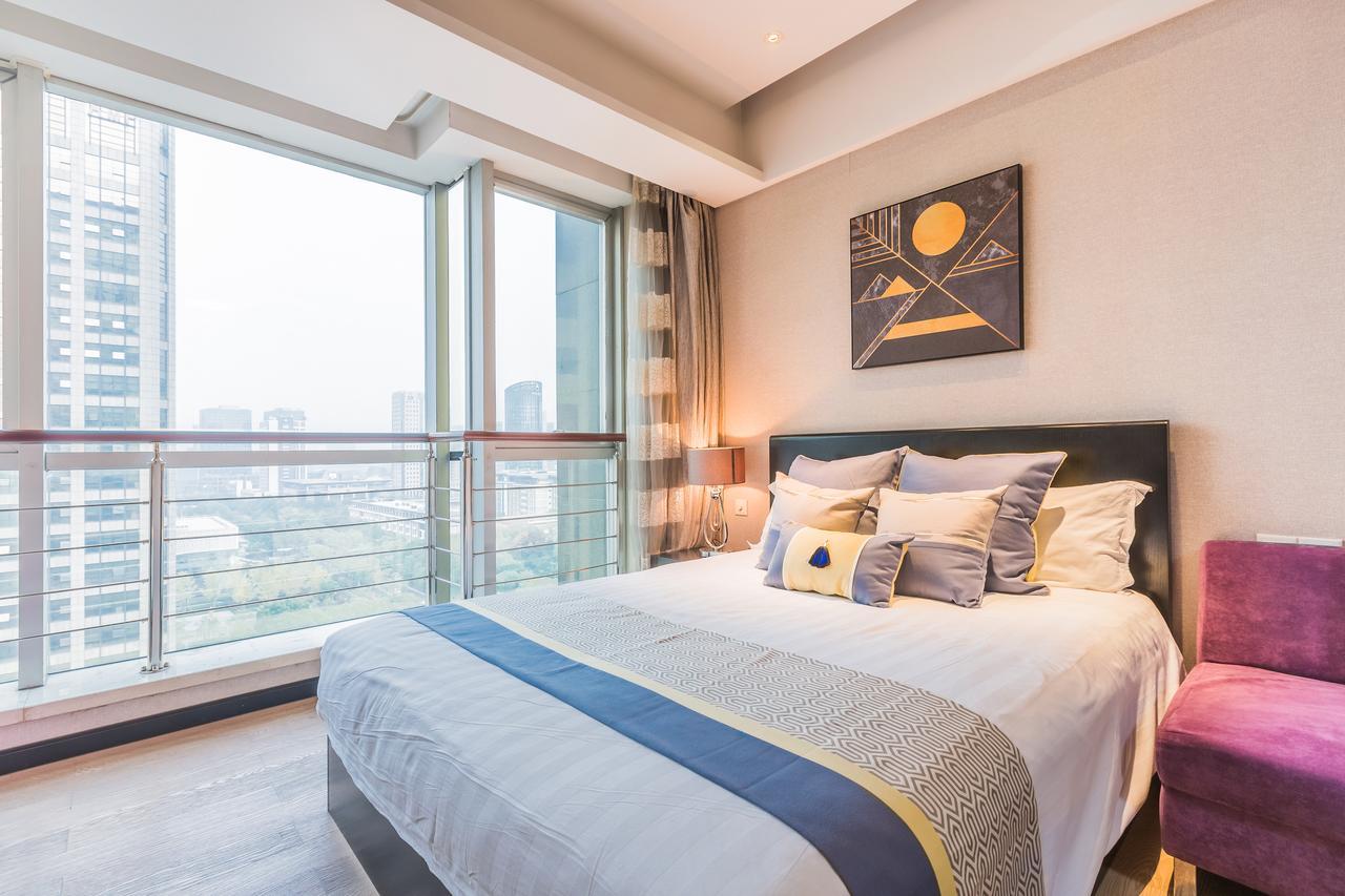 Binjiang Starlight Public Pavilion Hotel Apartment Hangzhou Buitenkant foto