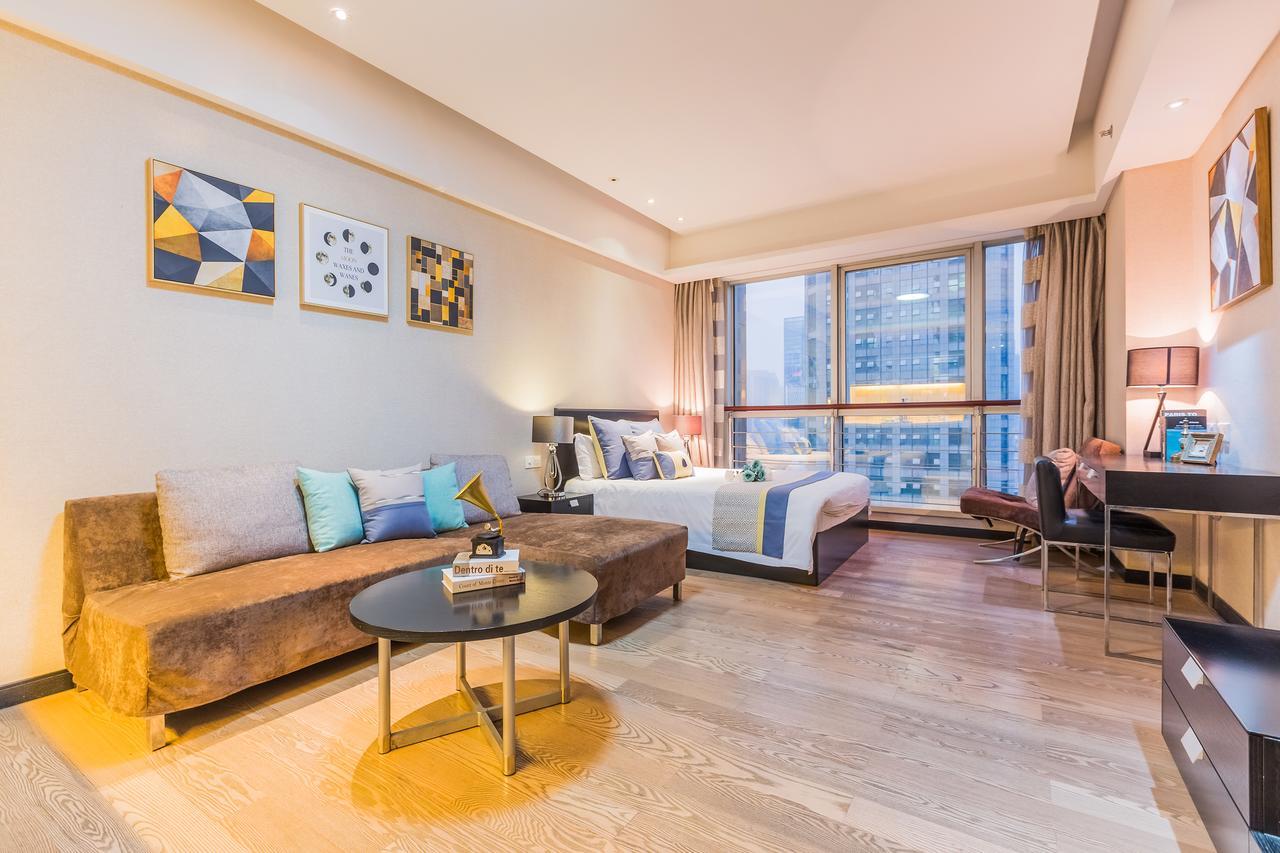 Binjiang Starlight Public Pavilion Hotel Apartment Hangzhou Buitenkant foto
