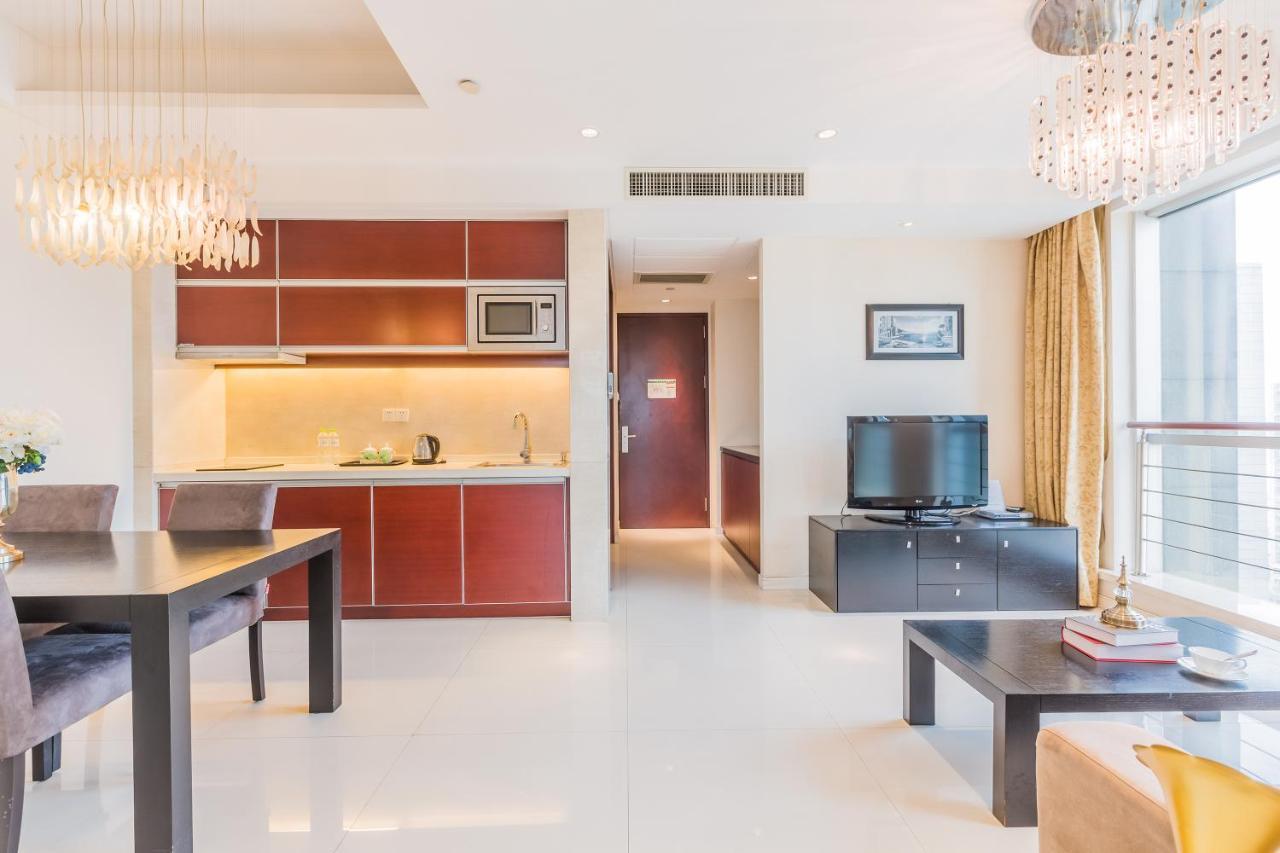 Binjiang Starlight Public Pavilion Hotel Apartment Hangzhou Buitenkant foto