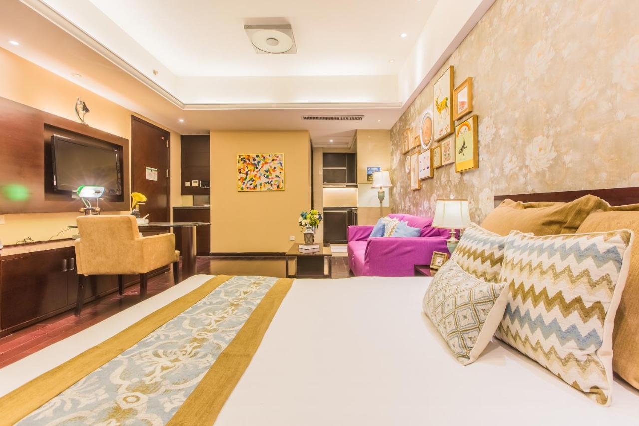 Binjiang Starlight Public Pavilion Hotel Apartment Hangzhou Buitenkant foto