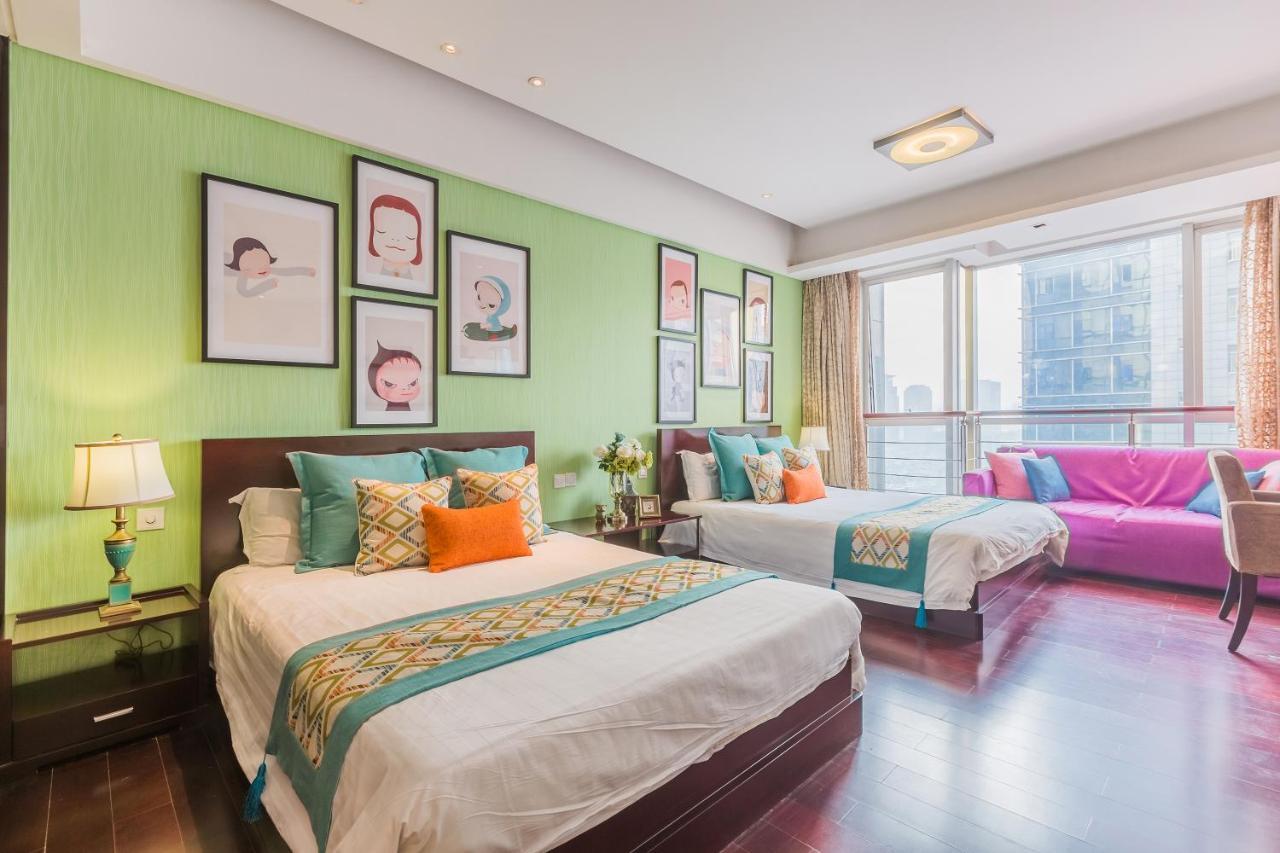 Binjiang Starlight Public Pavilion Hotel Apartment Hangzhou Buitenkant foto