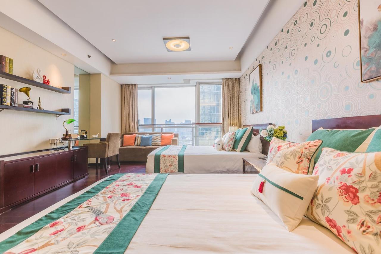 Binjiang Starlight Public Pavilion Hotel Apartment Hangzhou Buitenkant foto