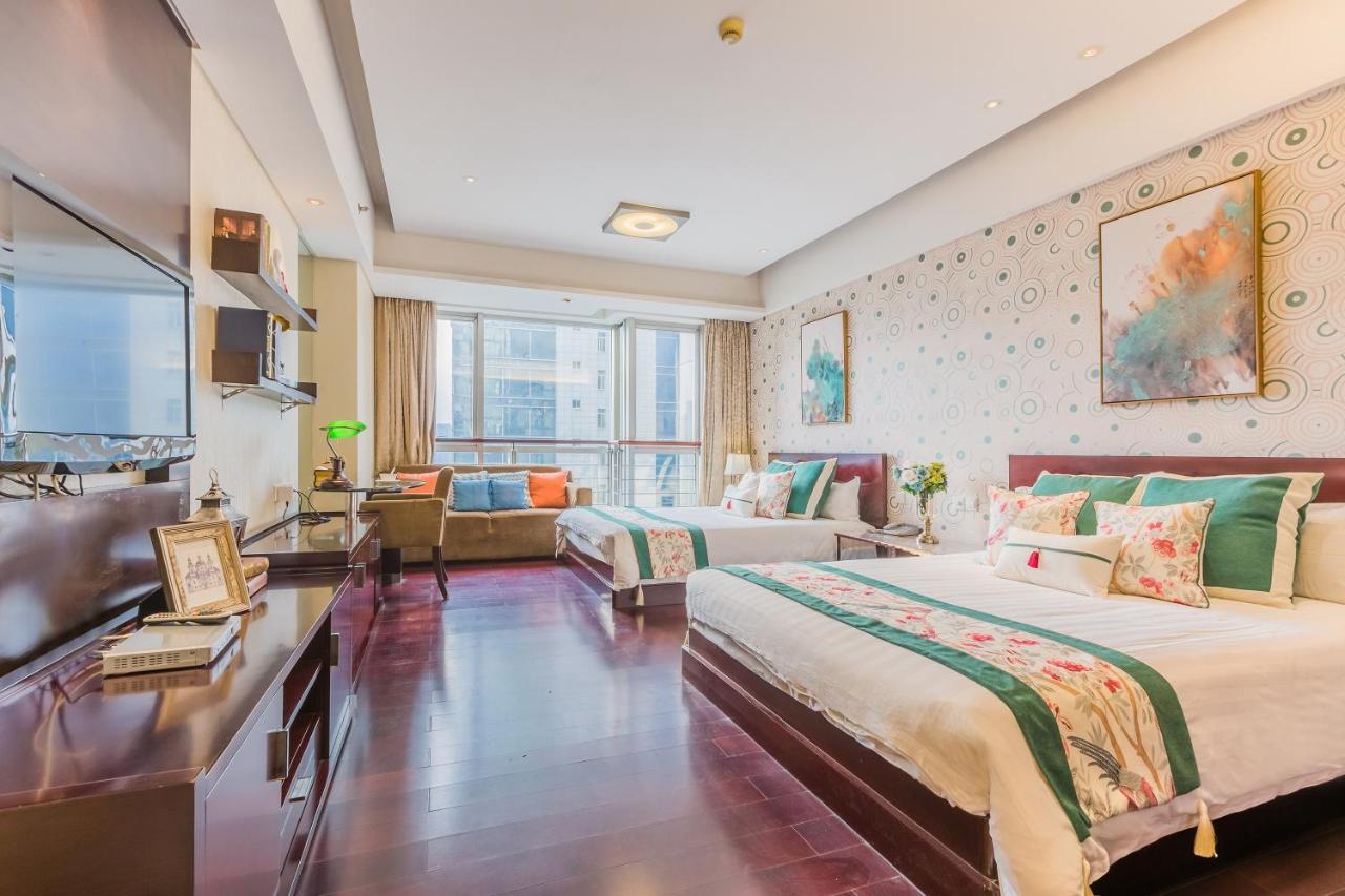 Binjiang Starlight Public Pavilion Hotel Apartment Hangzhou Buitenkant foto