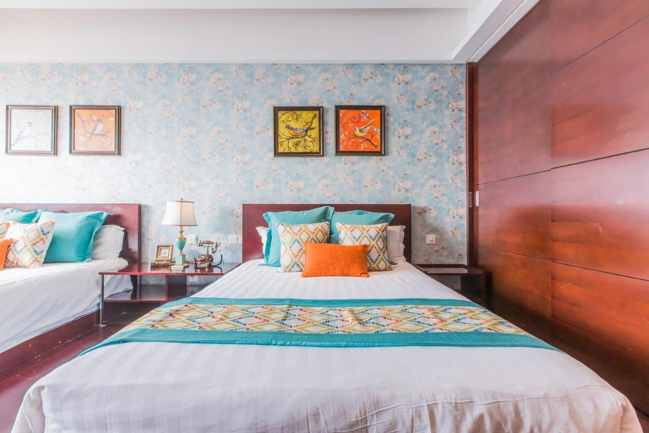 Binjiang Starlight Public Pavilion Hotel Apartment Hangzhou Buitenkant foto