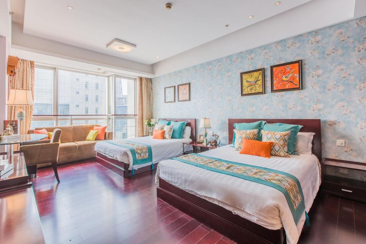 Binjiang Starlight Public Pavilion Hotel Apartment Hangzhou Buitenkant foto