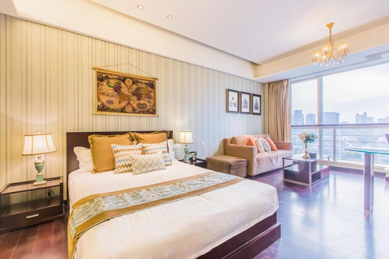 Binjiang Starlight Public Pavilion Hotel Apartment Hangzhou Buitenkant foto