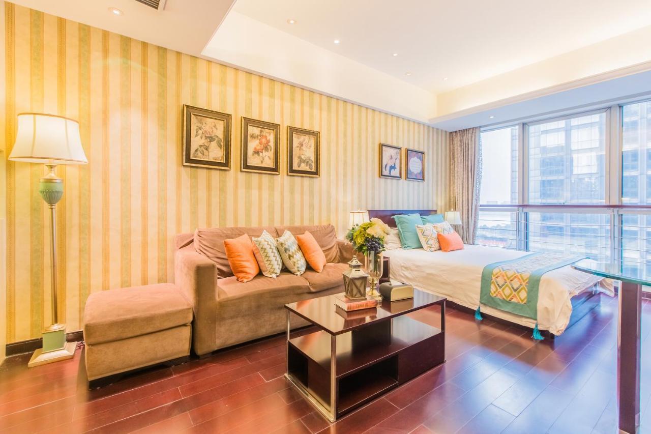 Binjiang Starlight Public Pavilion Hotel Apartment Hangzhou Buitenkant foto