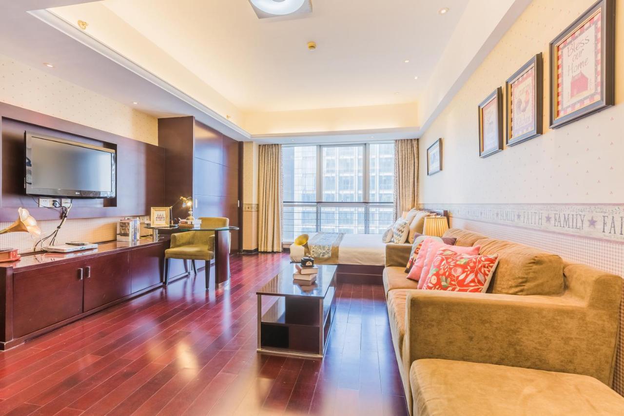 Binjiang Starlight Public Pavilion Hotel Apartment Hangzhou Buitenkant foto
