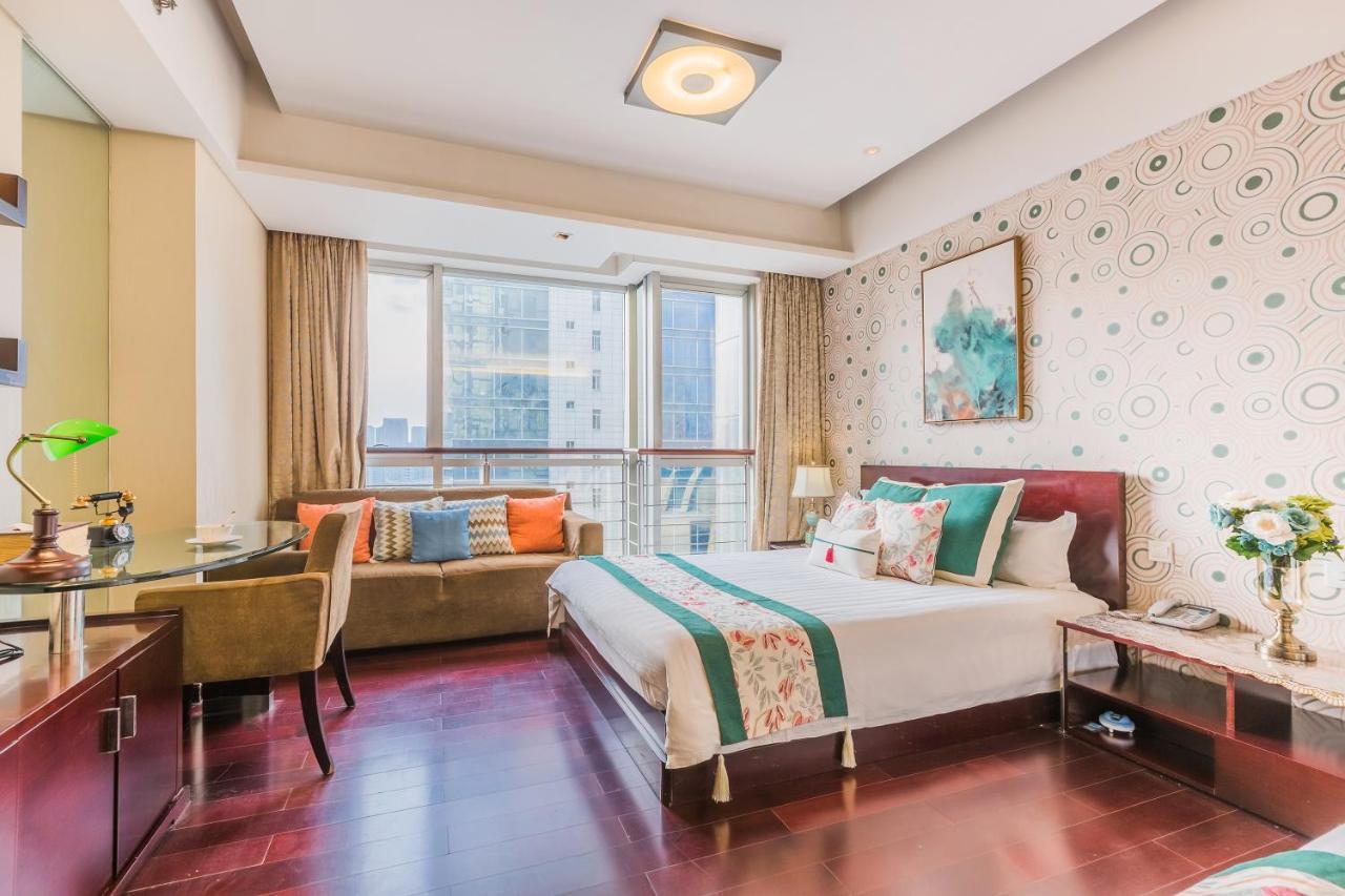 Binjiang Starlight Public Pavilion Hotel Apartment Hangzhou Buitenkant foto