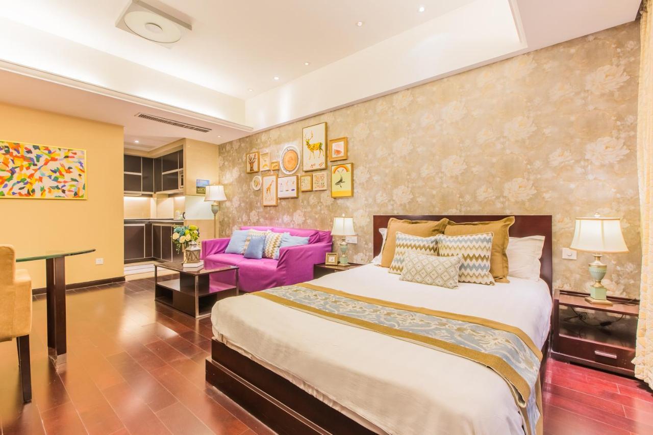 Binjiang Starlight Public Pavilion Hotel Apartment Hangzhou Buitenkant foto