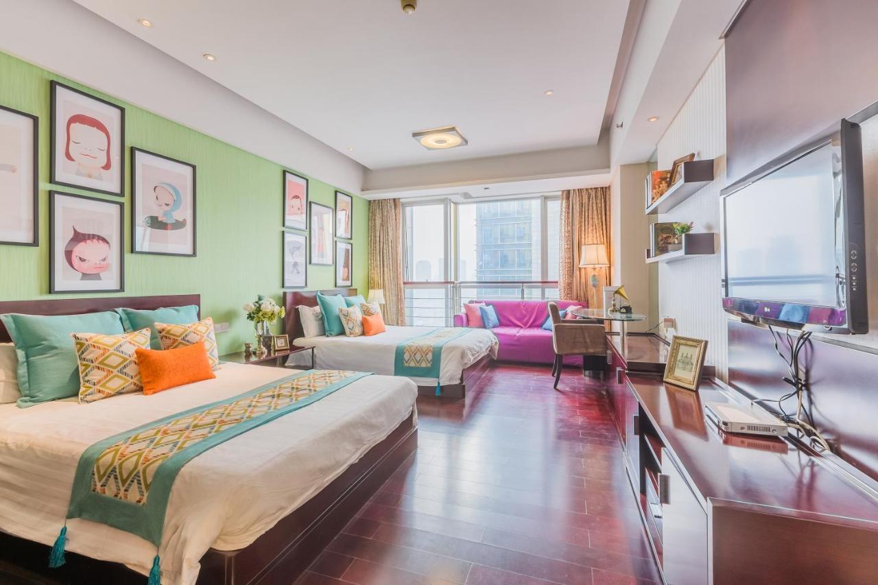 Binjiang Starlight Public Pavilion Hotel Apartment Hangzhou Buitenkant foto