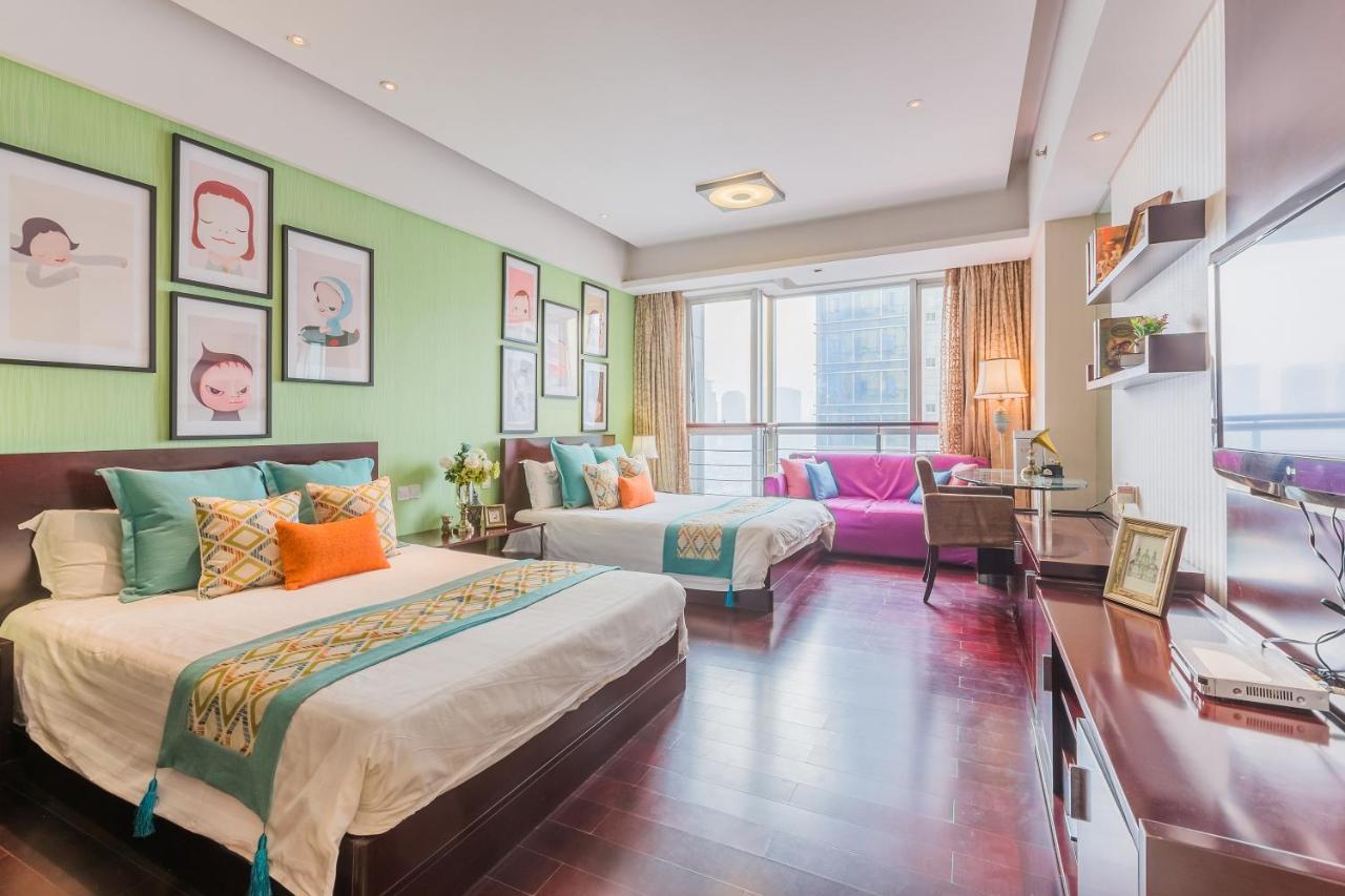 Binjiang Starlight Public Pavilion Hotel Apartment Hangzhou Buitenkant foto