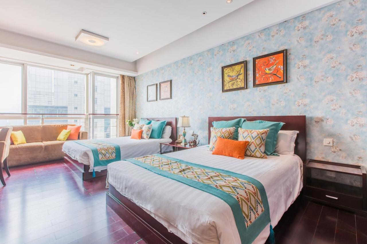 Binjiang Starlight Public Pavilion Hotel Apartment Hangzhou Buitenkant foto