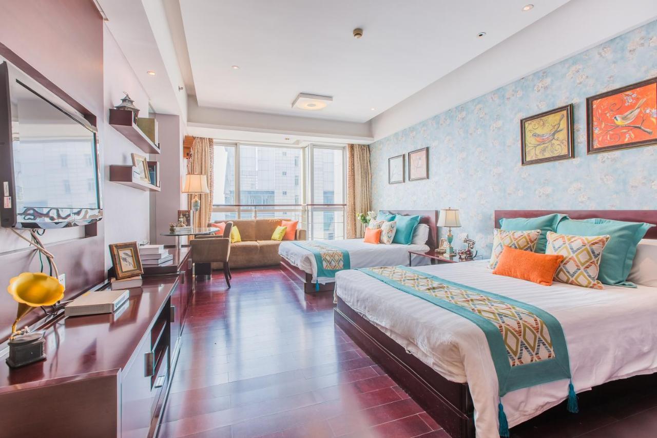 Binjiang Starlight Public Pavilion Hotel Apartment Hangzhou Buitenkant foto